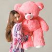 Плюшевий ведмедик «Томмі» 100 см (рожевий)