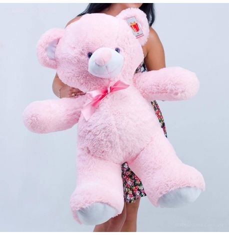 Плюшевий ведмедик «Томмі» 100 см (рожевий)
