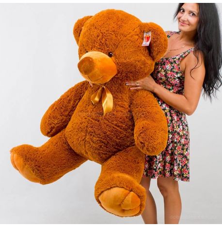 Плюшевий ведмедик «Томмі» 150 см (коричневий)