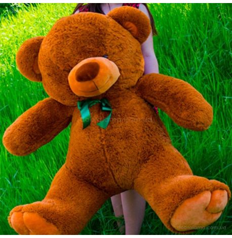 Плюшевий ведмедик «Томмі» 150 см (коричневий)