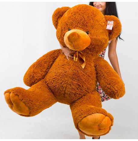Плюшевий ведмедик «Томмі» 150 см (коричневий)