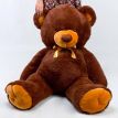 Плюшевий ведмедик «Томмі» 150 см (шоколадний)