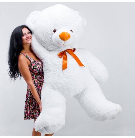 Плюшевий ведмедик «Томмі» 190 см (білий)