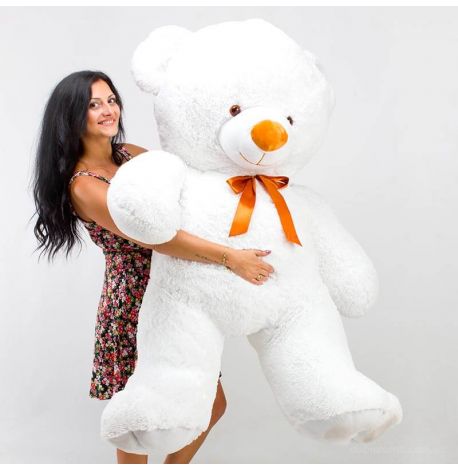 Плюшевий ведмедик «Томмі» 190 см (білий)