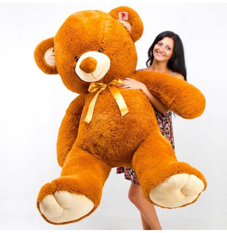 Плюшевий ведмедик «Томмі» 190 см (коричневий)
