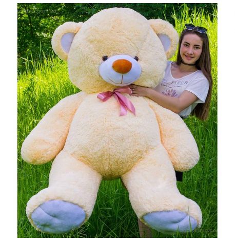 Плюшевий ведмедик «Томмі» 190  см (кремовий)