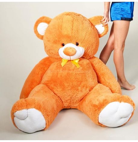 Плюшевий ведмедик «Томмі» 190 см (рудий)