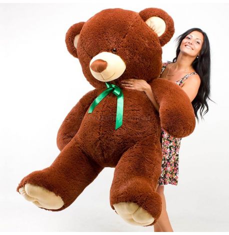 Плюшевый мишка «Томми» 190 см (шоколадный)