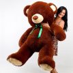 Плюшевый мишка «Томми» 190 см (шоколадный)