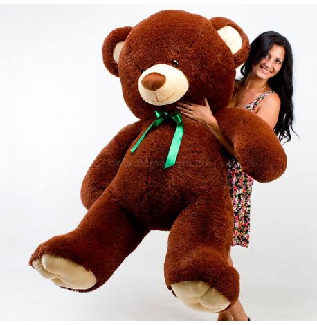 Плюшевый мишка «Томми» 190 см (шоколадный)