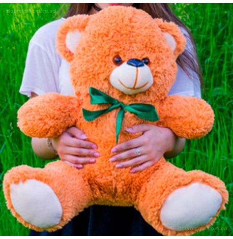 Плюшевий ведмедик «Томмі» 50 см (рудий)