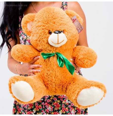Плюшевий ведмедик «Томмі» 50 см (рудий)