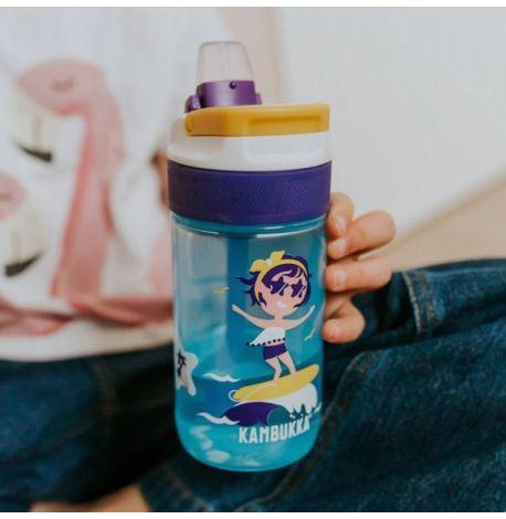 Дитяча пляшка для води Kambukka Lagoon (400 мл) блакитна