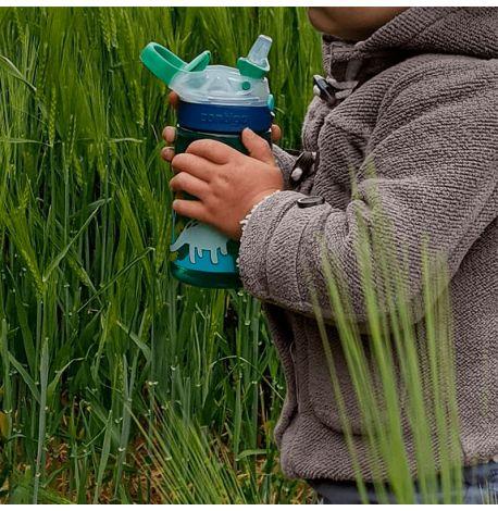 Детская бутылка для воды Contigo Gizmo Flip Jungle Green Dino (420 мл)