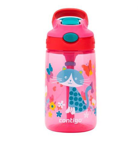 Детская бутылка для воды Contigo Gizmo Flip Cherry Cat (420 мл)