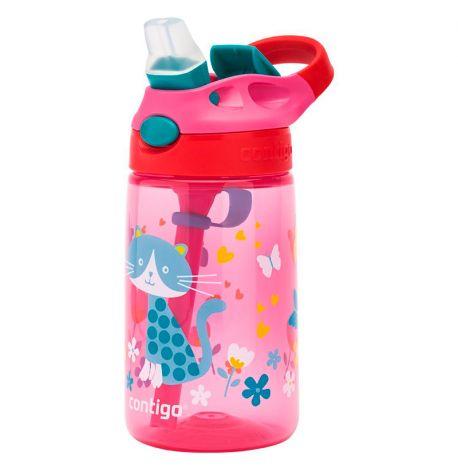 Детская бутылка для воды Contigo Gizmo Flip Cherry Cat (420 мл)