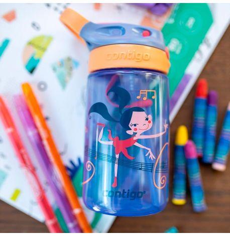 Детская бутылка для воды Contigo Gizmo Flip Wink Dancer (420 мл)