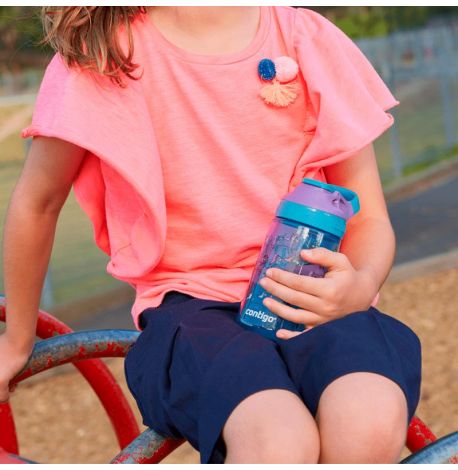 Дитяча пляшка для води Contigo Gizmo Sip Unicorn Eggplant (420 мл)