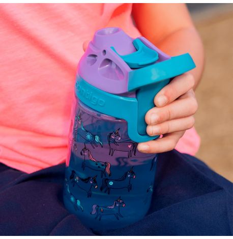 Дитяча пляшка для води Contigo Gizmo Sip Unicorn Eggplant (420 мл)