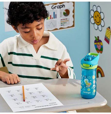 Детская бутылка для воды Contigo Jessie (420 мл) Juniper/Spacecraft