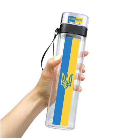 Бутылка для воды ZIZ "Герб сине-желтый" (700 мл)