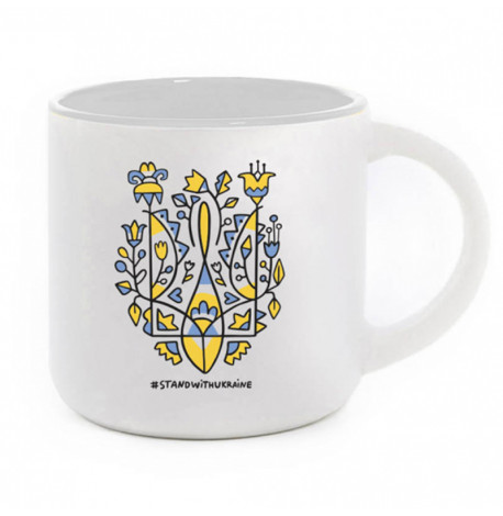 Кружка «Герб України» (350 мл) white