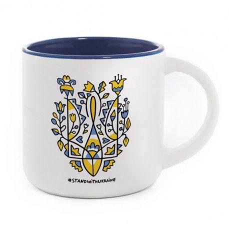Кружка «Герб України» (350 мл) blue