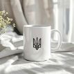Чашка «Герб Украины черный» (330 мл) 