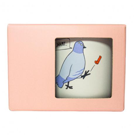 Чашка «Голуб. Я занят» (350 мл)