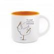 Кружка з Гусьом «Ти Лучча» (350 мл) orange