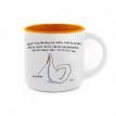 Кружка з Гусьом «Удачна» (350 мл) orange