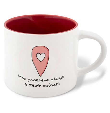 Кружка «Улюблене місце» (450 мл) 