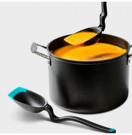 Кухонная ложка-половник Spadle Dreamfarm (розовая)