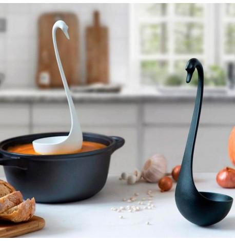 Половник Swanky Ototo (белый)