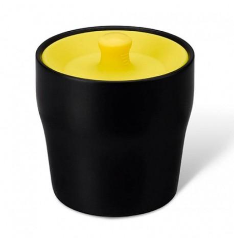 Баночка для специй, чая, кофе Notin PO Selected (черный-желтый)