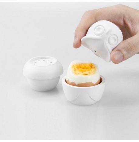 Солонка і перечниця Morning Owl Qualy (білий)