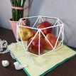 Фруктовниця Geometry (біла)