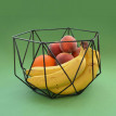Фруктовница Geometry (черная)