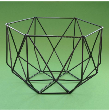 Фруктовница Geometry (черная)