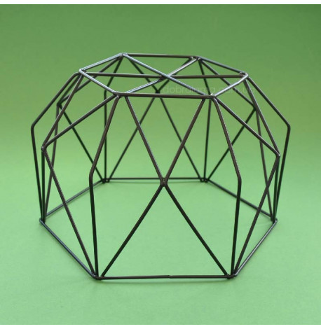 Фруктовница Geometry (черная)