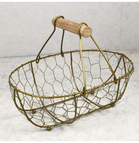 Фруктовница Provence (золотистый)