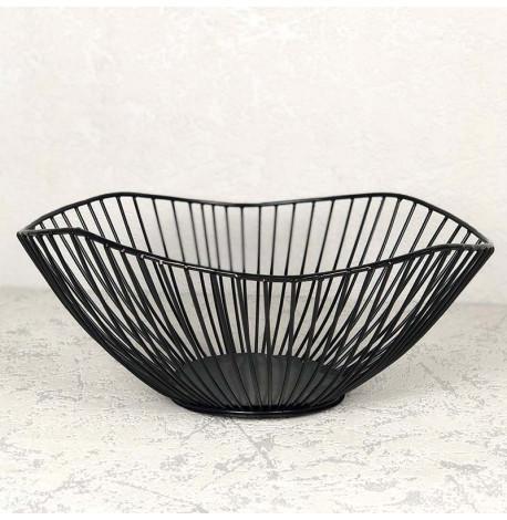 Фруктовниця Light wave (чорна)