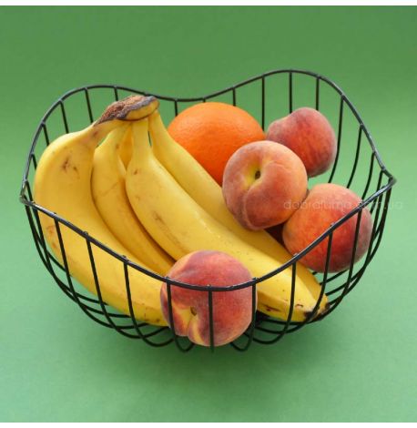 Фруктовница Wave (черная)