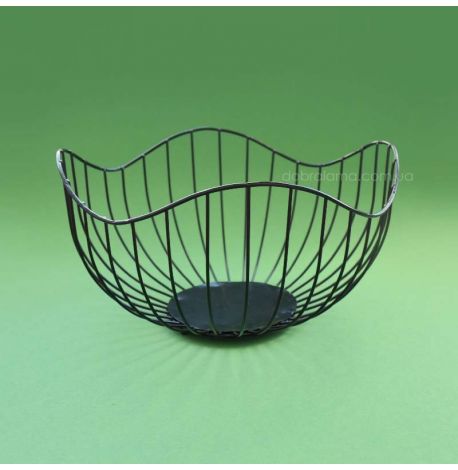 Фруктовница Wave (черная)