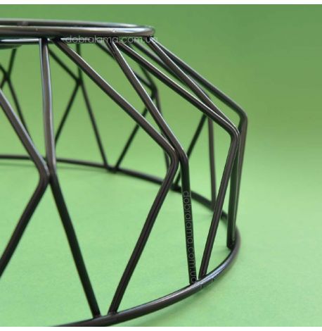 Фруктовница "Ромб" (черная)