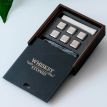 Стальные кубики для охлаждения виски WS в деревянной коробке (6 шт.) 