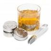 Набор стальных монет для охлаждения виски Monet
