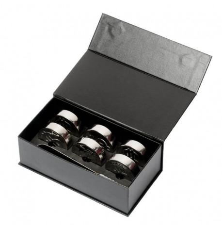 Набор стальных монет для охлаждения виски Monet