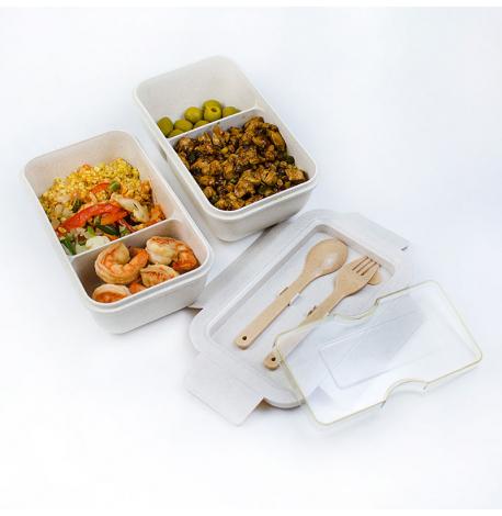 Ланч бокс из пшеничного волокна «Минимализм»