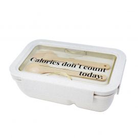 Ланч бокс з пшеничного волокна Calories don't count